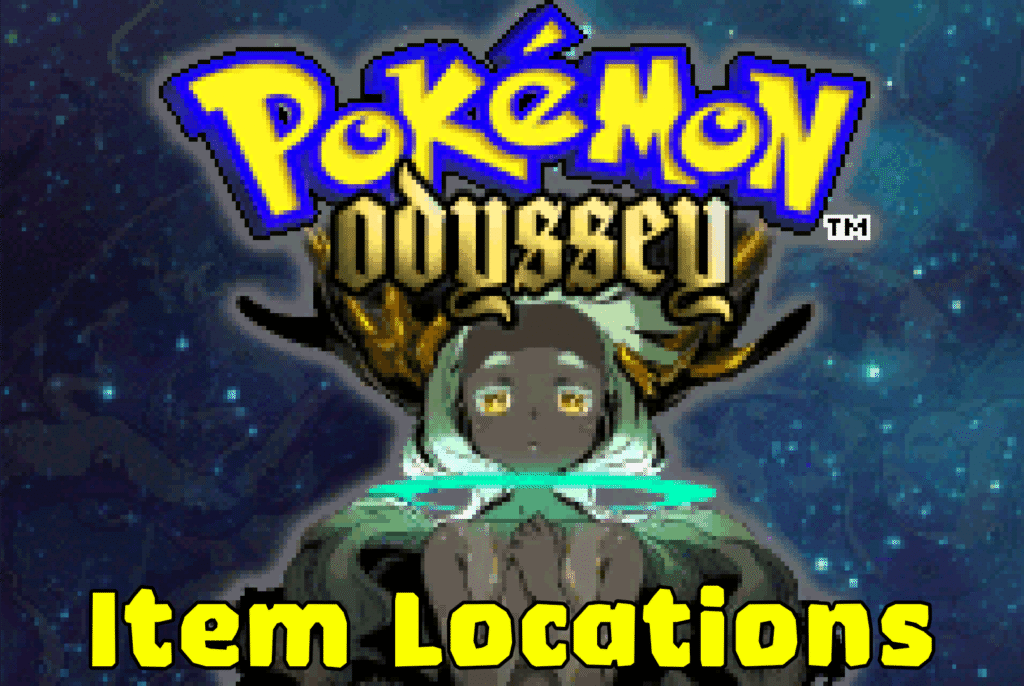 Pokemon Odyssey Item Location