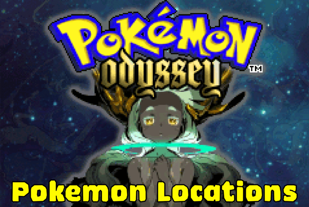 Pokemon Odyssey Pokemon Locations